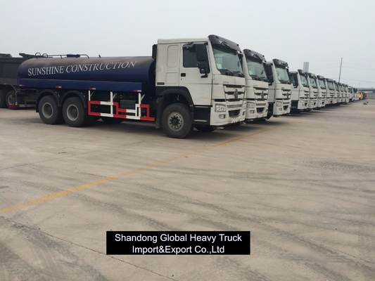 Sinotruk HOWO 4X2 6X4 6 bánh xe 10 bánh xe 5000 lít 10000 lít 20000 lít phun nước Bowser xe tải xe tải nước xe tải xe tăng xe tải
