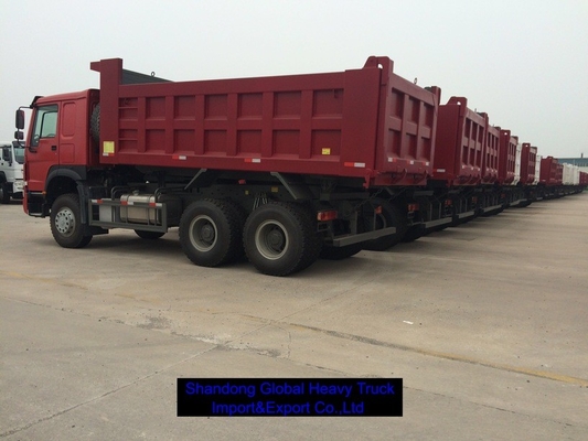 SINOTRUK HOWO 6x4 xe tải đổ rác sử dụng 10 bánh xe hạng nặng