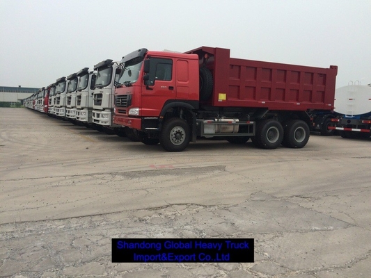 SINOTRUK HOWO 6x4 xe tải đổ rác sử dụng 10 bánh xe hạng nặng