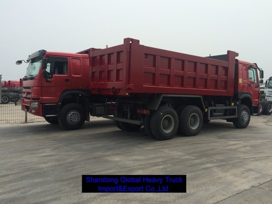 SINOTRUK HOWO 6x4 xe tải đổ rác sử dụng 10 bánh xe hạng nặng