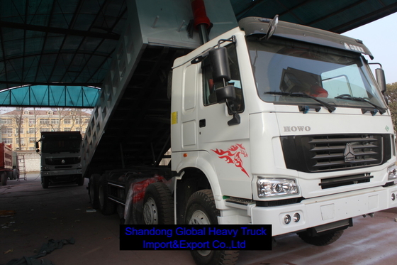 Sinotruck 40-60ton HOWO 8X4 371HP 375HP 380HP Xe tải diesel xe tải