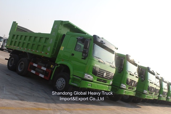 Xe tải tải trọng mới 6 * 4 375HP Sinotruk HOWO Xe tải đẩy xe tải