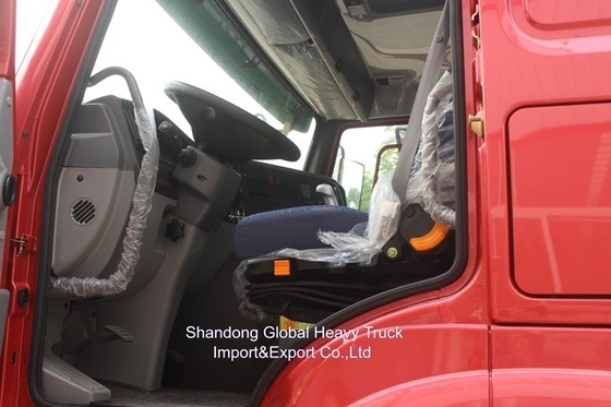 Xe tải tải trọng mới 6 * 4 375HP Sinotruk HOWO Xe tải đẩy xe tải