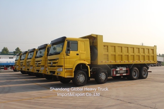 Xe tải tải trọng mới 6 * 4 375HP Sinotruk HOWO Xe tải đẩy xe tải