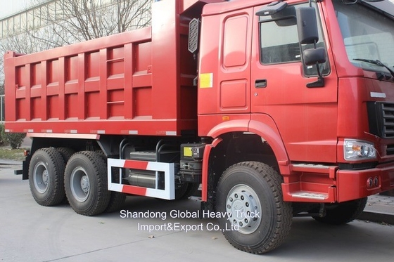 Sinotruck HOWO 10 bánh xe 6X4 336HP 371HP 420HP 20ton 60ton Đồ tải dump