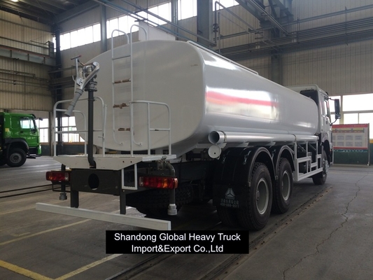 Howo 20000-30000 Liters 371HP Dầu diesel vận chuyển nhiên liệu Tank Tank dầu xe tải