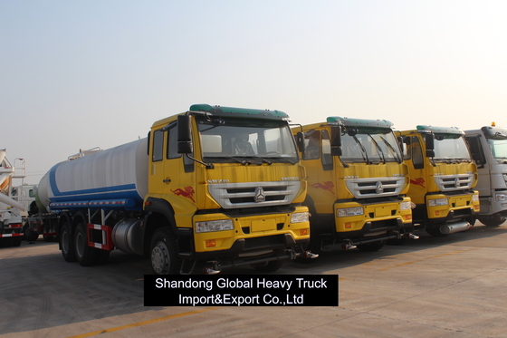 Howo 20000-30000 Liters 371HP Dầu diesel vận chuyển nhiên liệu Tank Tank dầu xe tải