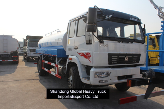 Sinotruk Shacman 4*2 Lh/Rhd 340HP Xe chở nhiên liệu xe tải mới sử dụng
