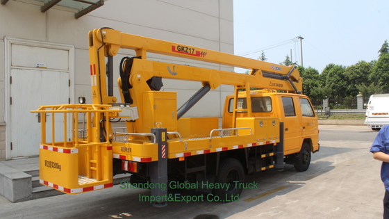Đồ mới 6X4 HOWO xe tải giường phẳng gắn crane Telescopic Boom Truck