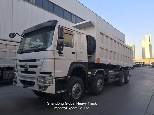 Sinotruk HOWO 371HP-380HP 25t-100t Chế độ vận chuyển hạng nặng xe tải giao hàng điện 12 bánh