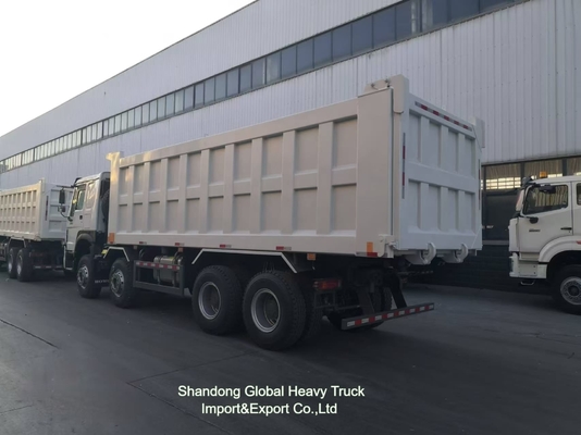 Sinotruk HOWO 371HP-380HP 25t-100t Chế độ vận chuyển hạng nặng xe tải giao hàng điện 12 bánh