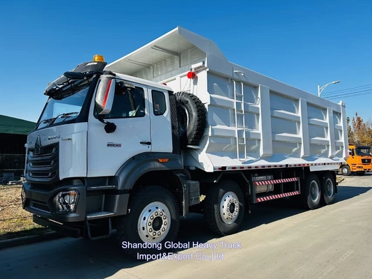 Sinotruck Howo 50ton Dump Trucks 8x4 375hp Euro2 Heavy Duty Trucks mới và cũ