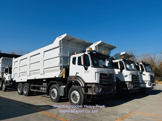 Sinotruck Howo 50ton Dump Trucks 8x4 375hp Euro2 Heavy Duty Trucks mới và cũ