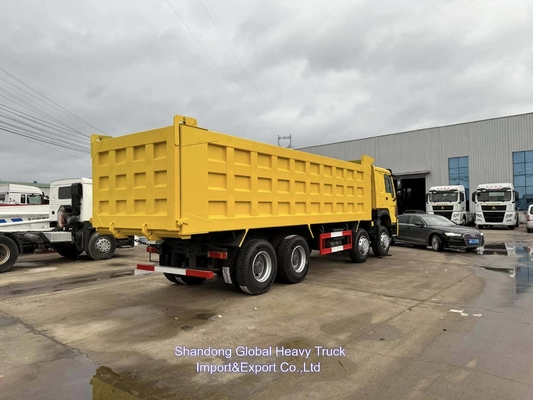 Sinotruck Howo 50ton Dump Trucks 8x4 375hp Euro2 Heavy Duty Trucks mới và cũ