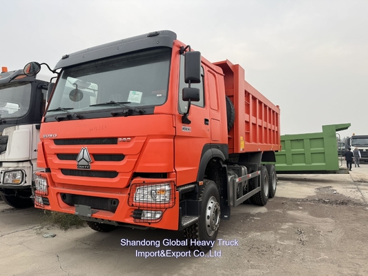 Trung Quốc Sinotruck Howo 371 sử dụng tipper 6x4 30 tấn Canter sử dụng xe tải rác