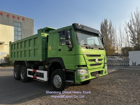 Trung Quốc Sinotruck Howo 371 sử dụng tipper 6x4 30 tấn Canter sử dụng xe tải rác