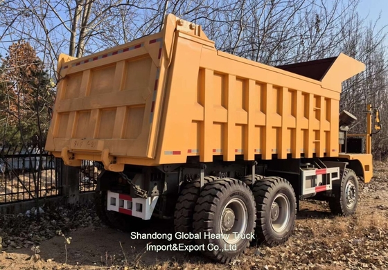 Xe tải tháo dầu khai thác mỏ rộng 42ton mới 6 * 4 375HP TL855B Nowa Gold Mine Dump Truck