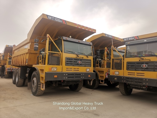 Xe tải tháo dầu khai thác mỏ rộng 42ton mới 6 * 4 375HP TL855B Nowa Gold Mine Dump Truck