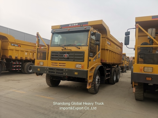 Xe tải tháo dầu khai thác mỏ rộng 42ton mới 6 * 4 375HP TL855B Nowa Gold Mine Dump Truck