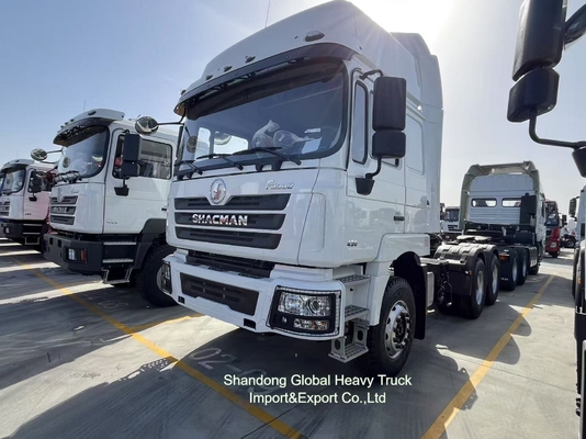 Shacman Dump Truck Đầu máy kéo Shacman F3000 X3000 6X4 371HP xe tải cũ
