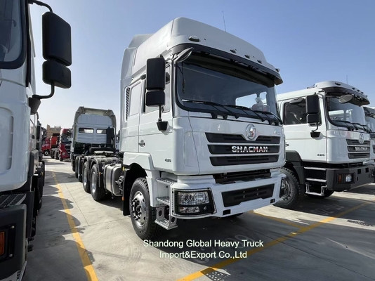 Shacman Dump Truck Đầu máy kéo Shacman F3000 X3000 6X4 371HP xe tải cũ