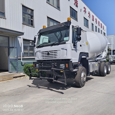 HOWO Máy bơm máy trộn xi măng 8 mét khối xe tải trộn xi măng bê tông đã qua sử dụng bán