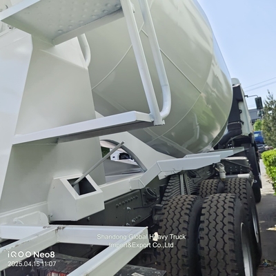 Máy trộn 10 bánh HOWO 6X4 8cbm 9cbm 371HP Xe tải trộn bê tông