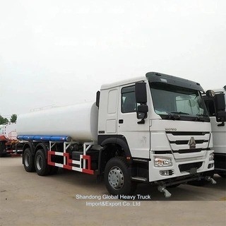Sinotruk 6X4 20 tấn xe tải nước, xe tăng nước, xe tải nước uống Xe tải sữa tươi