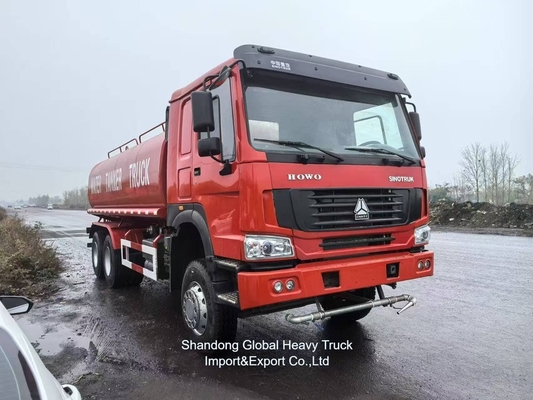 HOWO Thùng chứa nước 6X4 20000 lít nước phun Bowser Thùng chứa nước xe tải