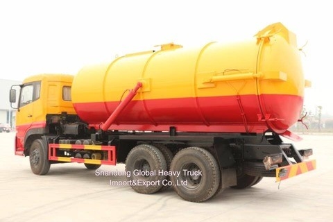 Giá tốt Dongfeng xe 6 * 4 hút nước thải bể dung dịch kết hợp dung dịch rửa xe tải
