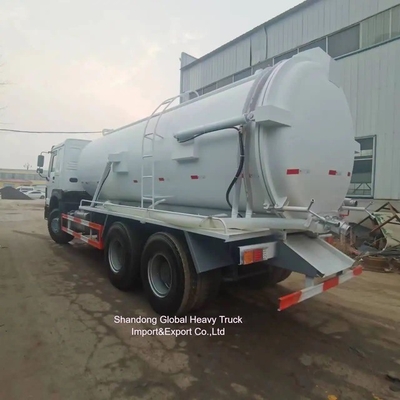 HOWO 10000L Truck dung dịch hút bụi bồn nước thải bồn rửa nước thải bồn hút nước thải