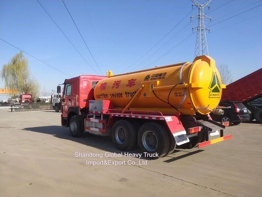 Dongfeng 6X4 18cbm 18tons Truck hút nước thải chân không Truck hút nước thải chân không