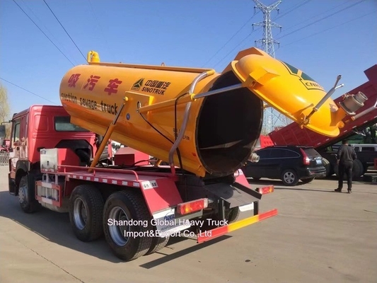 Dongfeng 6X4 18cbm 18tons Truck hút nước thải chân không Truck hút nước thải chân không
