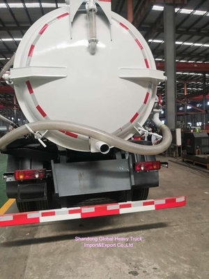 Xe tải hút nước thải HOWO mới 12000 lít xe tải hút bụi kết hợp để bán