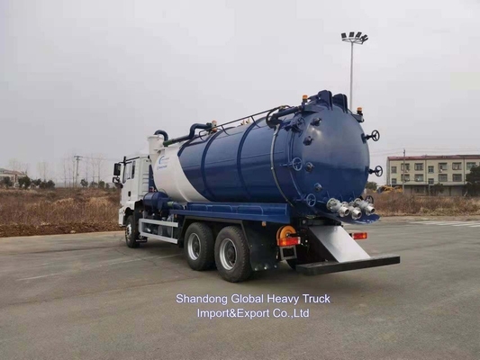 16cbm Shacman Xe hút phân Tàu chở nước thải Xe tải chở nước thải Xe tải hút nước thải