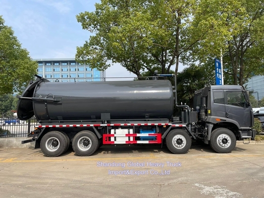 FAW 6X4 bơm áp suất cao 20000L 20ton cống rửa hút xe tải