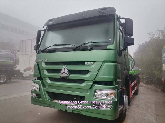 HOWO 371HP 6 * 4 Xe hút nước thải mới cho việc thu gom hiệu quả
