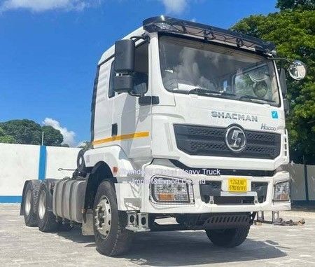 Euro 2 Shacman F3000 6 × 4 xe tải kéo với động cơ 351-450hp cho vận chuyển hạng nặng