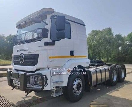 Euro 2 Shacman F3000 6 × 4 xe tải kéo với động cơ 351-450hp cho vận chuyển hạng nặng