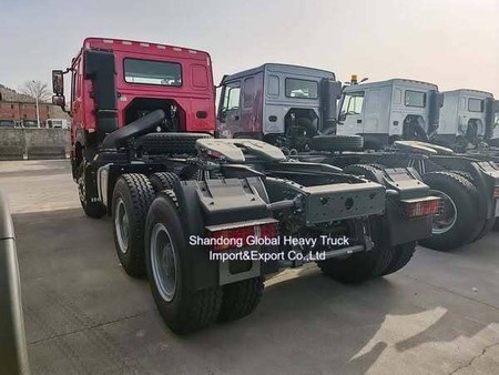 Sinotruk sử dụng HOWO 6X4 12wheeler 371HP 375 420HP xe kéo xe tải Prime Mover đầu máy kéo bán