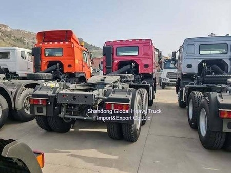Sinotruk sử dụng HOWO 6X4 12wheeler 371HP 375 420HP xe kéo xe tải Prime Mover đầu máy kéo bán
