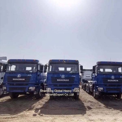 Shacman xe kéo 6X4 xe kéo hạng nặng 371HP Prime Mover Dongfeng bánh xe kéo xe tải