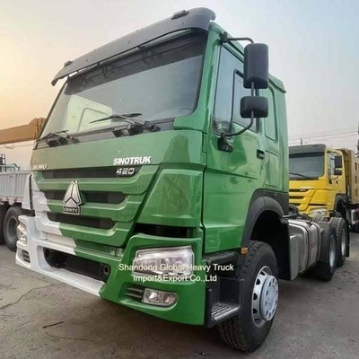 Howo 6x4 xe kéo xe tải sử dụng Sinotruk LHD RHD lái xe đường dài xe kéo xe tải đầu