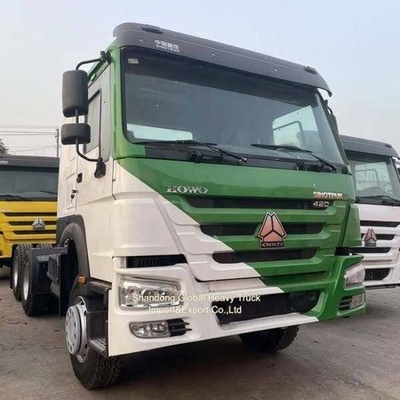 Howo 6x4 xe kéo xe tải sử dụng Sinotruk LHD RHD lái xe đường dài xe kéo xe tải đầu