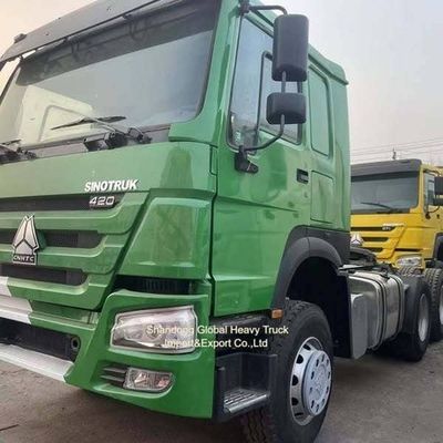 371HP và 420HP Sinotruck HOWO A7 6X4 Xe tải kéo với 12.00R20 Lốp cho vận tải hạng nặng