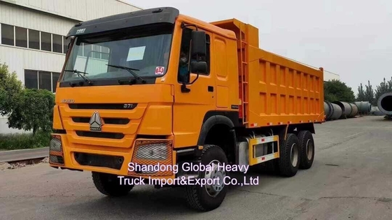 Được sử dụng được cải tạo tay trái lái xe hạng nặng loại 6X4 HOWO xe tải 10 bánh xe tải