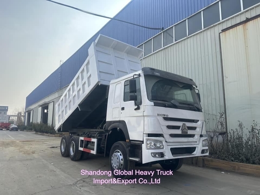 Sản xuất trực tiếp bán xe tải cũ / mới 6 * 4 Sinotruk 340HP / 380HP / 400HP Mini Tipper Truck