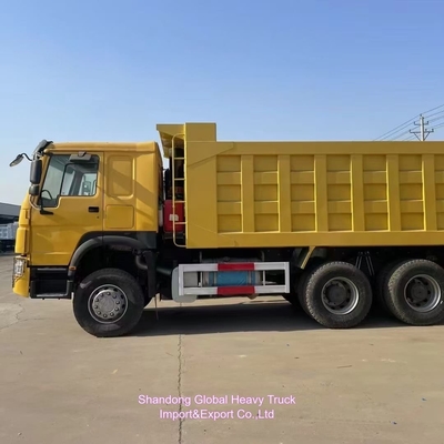 Xe tải tay cao cấp HOWO 375 Dump Truck 6 * 4 Loại truyền động tay