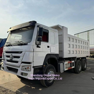 Sản xuất trực tiếp bán xe tải cũ / mới 6 * 4 Sinotruk 340HP / 380HP / 400HP Mini Tipper Truck