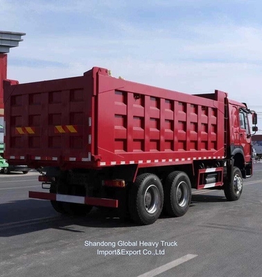 Chuỗi truyền tay Sinotruk HOWO 380 HP 6X4 Tipper / Dumper / Dump Truck